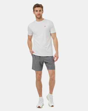Grey-Mens-Casual-Hemp-Shorts