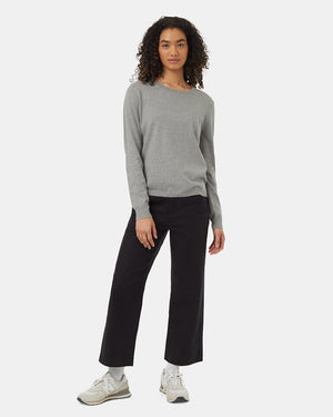Grey-Organic-Cotton-Crew-Neck-Long-Sleeve-Sweater