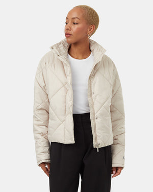 Oamteal-Water-Repellent-Quilted-Mock-Neck-Puffer-Jacket