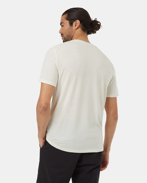 Oatmeal-Crew-Neck-Graphic-Shortsleeve-T-Shirt