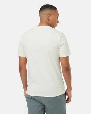 Oatmeal-Crew-Neck-Graphic-Shortsleeve-T-Shirt