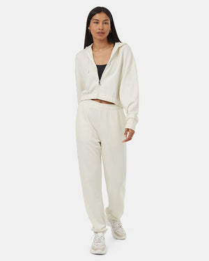 Oatmeal-Eco-Friendly-Zip-Up-Oversized-Hoodie