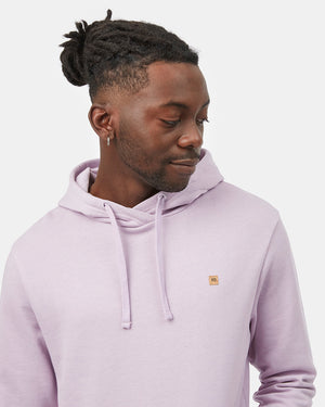 Purple Men's Eco-Friendly Pullover Hoodie