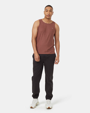 Red-Quick-dry-Scoop-Neck-Lightweight-Tank