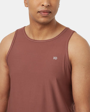 Red-Quick-dry-Scoop-Neck-Lightweight-Tank
