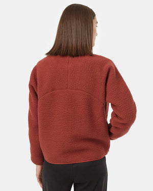 Red-Women_s-Eco-Friendly-Half-Zip-Pullover