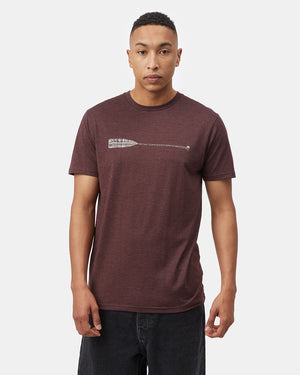 Red Men's Eco-Friendly Graphic Tee