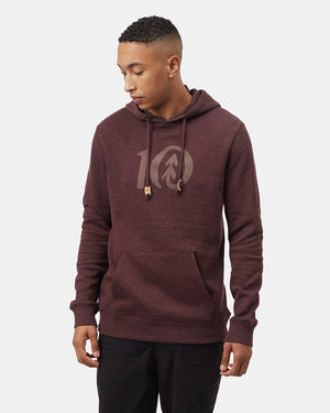 Red Organic Cotton Graphic Pullover