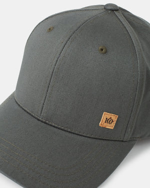 Green-Adjustable-Cork-Baseball-Cap