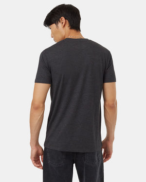 Black-CrewNeckShortSleeveT-Shirt