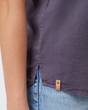 Gray Women's Halter Neck Tank Top
