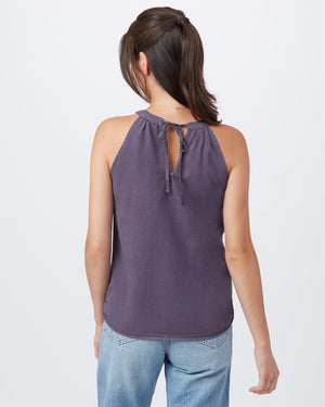 Gray Women's Halter Neck Tank Top