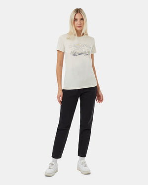 White-Crew-Neck-Graphic-Shortsleeve-T-Shirt