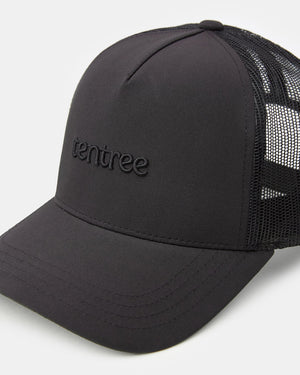 Black-Adjustable-Mesh-Baseball-Cap