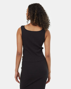 Black-Cotton-Button-Up-Tank-TCW4932