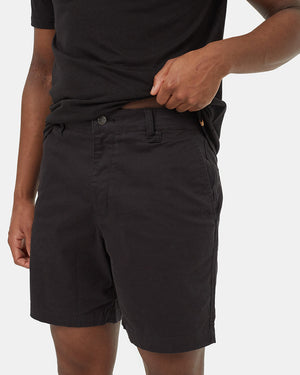 Black-Mens-Organic-Cotton-Twill-Shorts