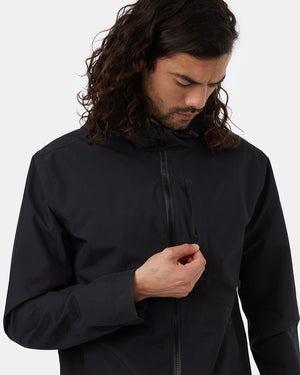 Black-Mens-Waterproof-Rain-Jacket