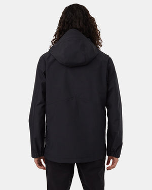 Black-Mens-Waterproof-Rain-Jacket