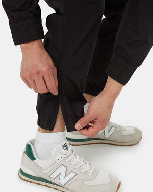 Black-Recycled-Nylon-Adjustable-Joggers