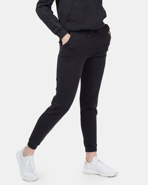 Black Women's Organic Cotton Joggers
