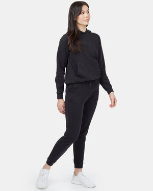 Black Women's Organic Cotton Joggers