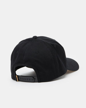 Black Adjustable Cork Baseball Cap