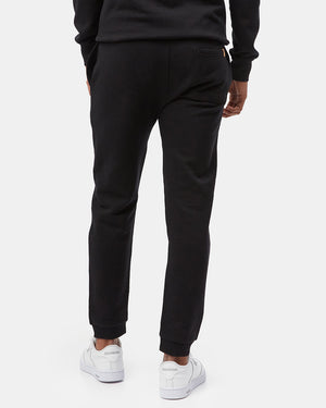 Black Men's Organic Cotton Graphic Sweatpants