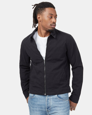 Black Men's Organic Cotton Jacket