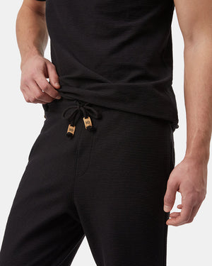 Black Men's Organic Cotton Sweatpants