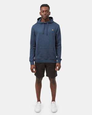 Blue Men's Eco-Friendly Pullover Hoodie