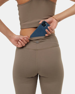 Brown-Womens-High-Waisted-Leggings
