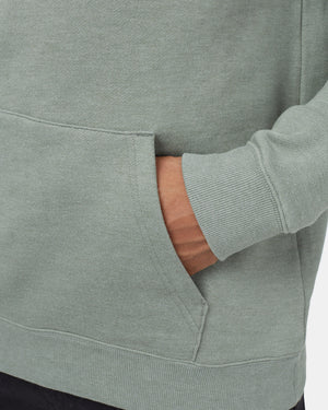 Green Treelinen Graphic Pullover