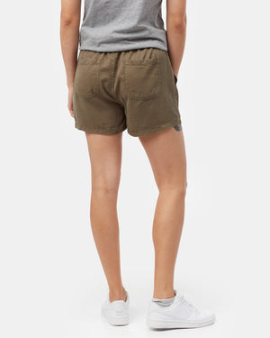 Green Women's Casual Summer Shorts
