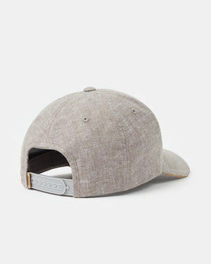 Grey-Adjustable-Cork-Baseball-Cap