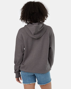 Grey-Loose-Fitting-Embroidered-Graphic-Hoodie