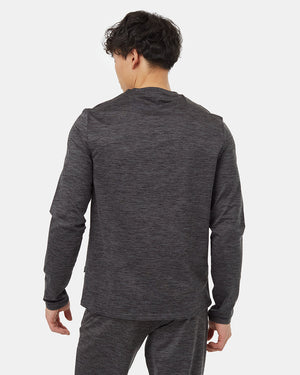 Grey-Recycled-Polyester-Active-Knit-Longsleeve-T-Shirt