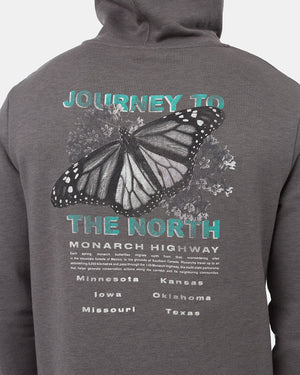 Eco-Friendly Butterfly Graphic Hoodie