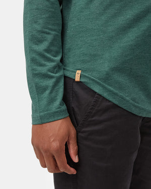 Mens_Green_Embroidered_Longsleeve