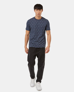 Blue Bike Graphic Tee