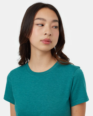 Recycled-Polyester-Crew Neck -T-Shirt