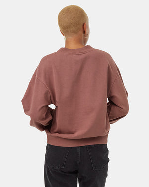 red_cotton_v_neck_sweatshirt_womens