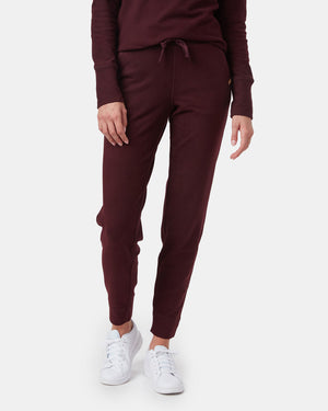 Red Women's Fleece Sweatpants