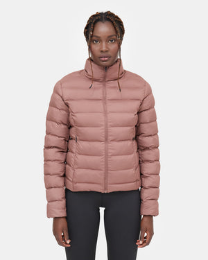 Red Women's Water Resistant Puffer Jacket