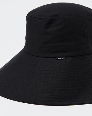 Black Organic Cotton Bucket Hat