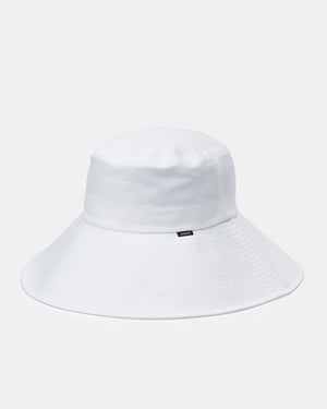 White Organic Cotton Bucket Hat