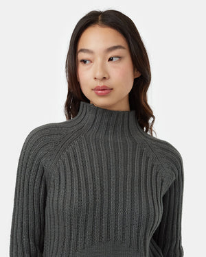 Womens-Mock-Neck-Knit-Sweater