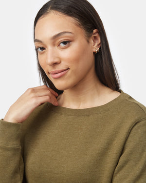 Women's Crew Neck Sweater Dress