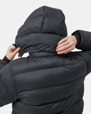 Women's Long Puffer Jacket_green