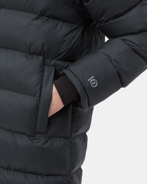 Women's Long Puffer Jacket_green