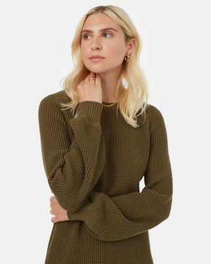 Women's Cotton Sweater Dress